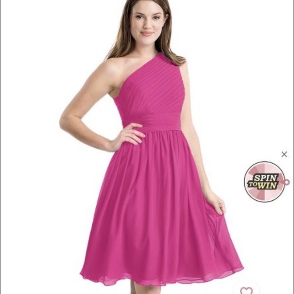 AZAZIE Fuchsia Bridesmaids Dress - Picture 2 of 2